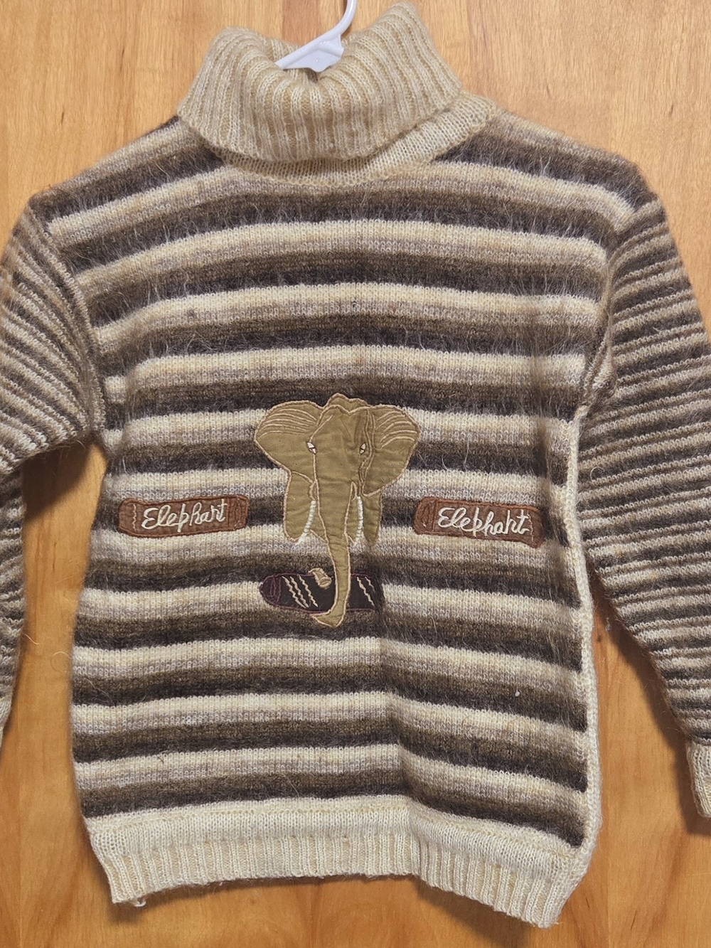 ELEPHANT ANGORA UNISEX KIDS SWEATER